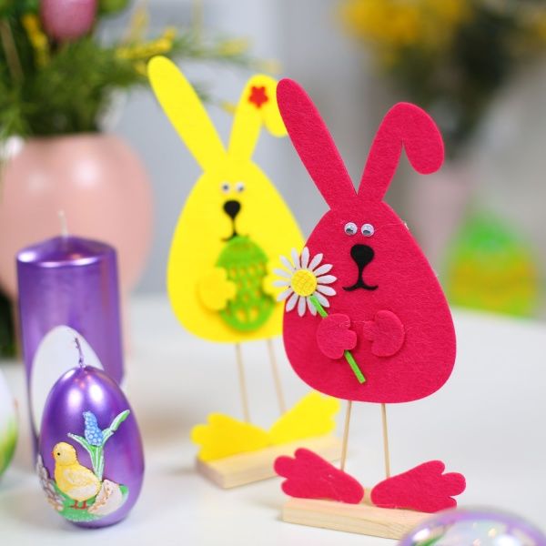 Декоративное изделие Гулівер Країна Кролик 25 см голубой