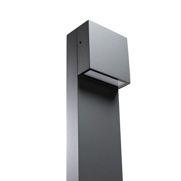 Светильник парковый Lutec LED 9 Вт IP54 серый GEMINI XF 7104001118 