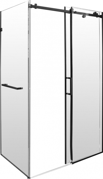 Душевое ограждение ScandiSPA Grand Black 120х80х200 см