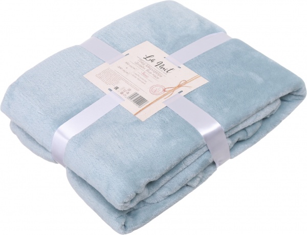 Плед Blue Haze 160x200 см бирюзовый La Nuit 