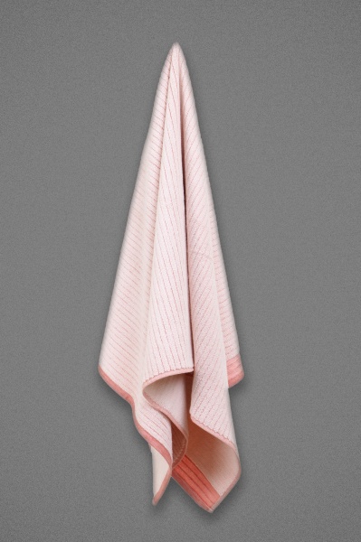 Рушник Stripe Natural 70x140 см рожевий La Nuit 