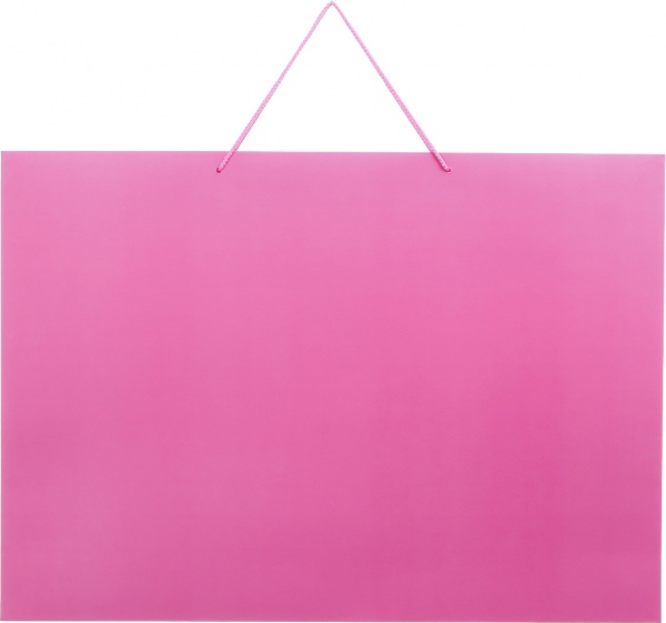 Пакет подарунковий рожевий 540x760x160 мм