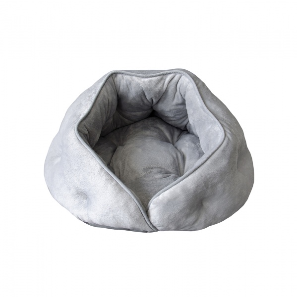 Лежак 10 центів для Джека Ханок серый 48х48х25 см