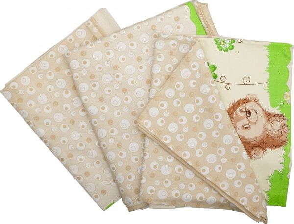 Комплект постільної білизни СЕЛЕНА Їжачки бежевий 