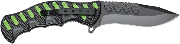 Нож Plus Funster black/green