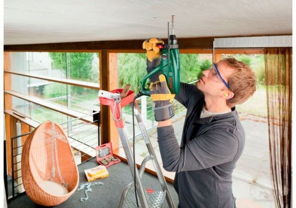 Перфоратор Bosch PBH 2100 RE + набор буров Promoline-SDS-PIus 06033A9303