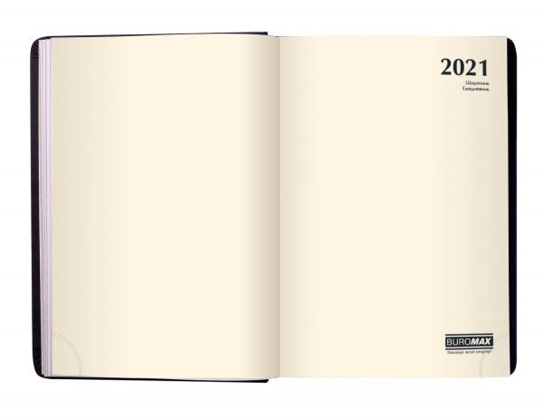 Щоденник датований 2021 ENIGMA, A5, червоний Buromax BM.2113-05