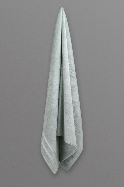 Полотенце махровое Bamboo 100x150 см серо-зеленый La Nuit 