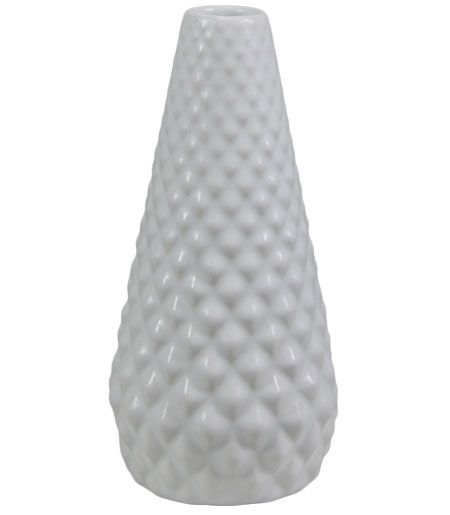 Ваза керамічна білий Crocodile V1618 Резон