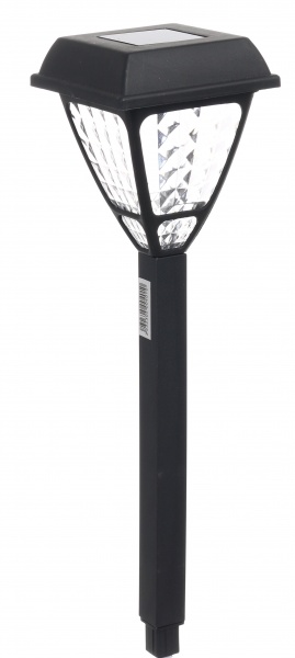 Світильник на сонячній батареї 0,06 Вт чорний ELW-VK8003 