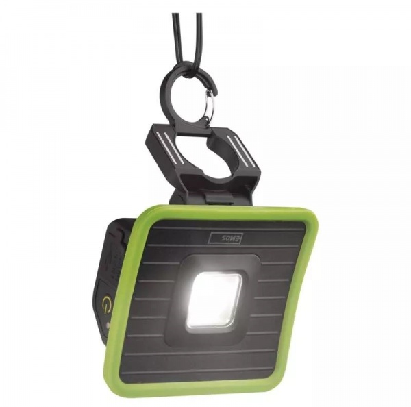 Фонарь прожекторный Emos P4539 LED 1000Lm Li-Ion черно-зеленый