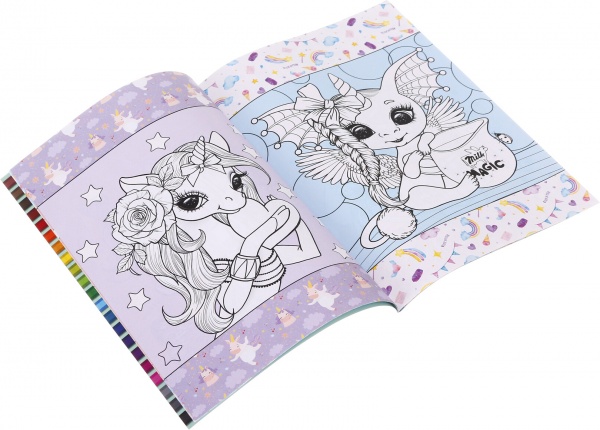 Раскраска Art studio of happiness 148х210 мм А4 в ассортименте