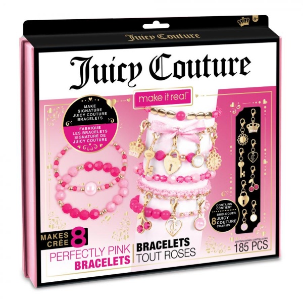 Набор для изготовления украшений Juicy Couture Невероятные розовые браслеты MR4413