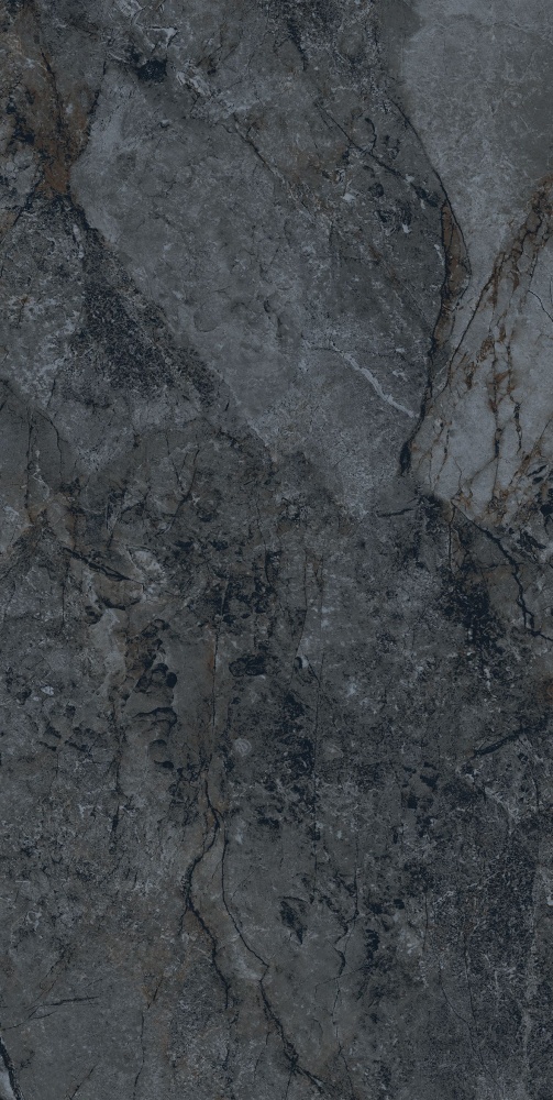 Плитка Cerossa Ceramica Rika nero sugar carving dark 60x120 см