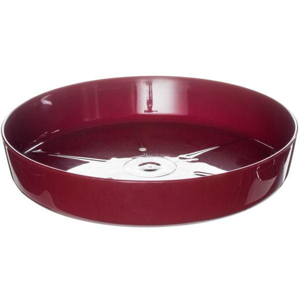 Піддон пластиковий Lamela Магнолія круглий (609) бордовий 