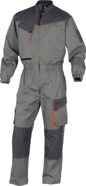 Комбинезон рабочий Delta Plus D-MACH р. S DMCOMGOPT серый с оранжевым