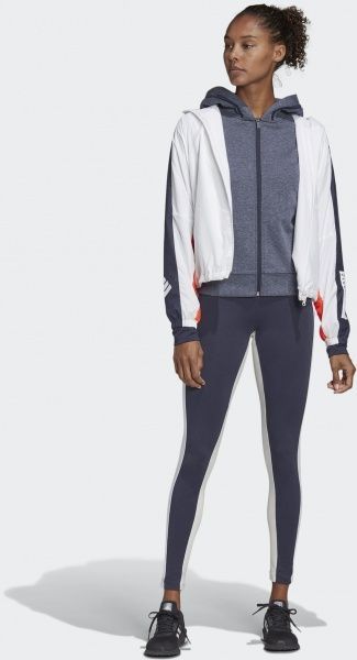 Джемпер Adidas W VER FZ HD FL4213 р. S темно-синій