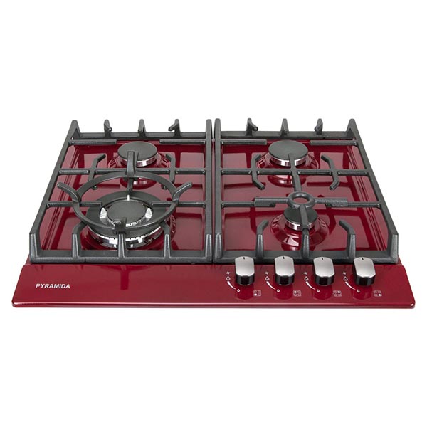 Варильна газова поверхня Pyramida PF 640 STEB-E/B Burgundy