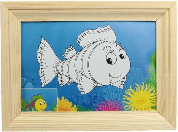 Набор для творчества Пластилиновый художник Рыбка Softik