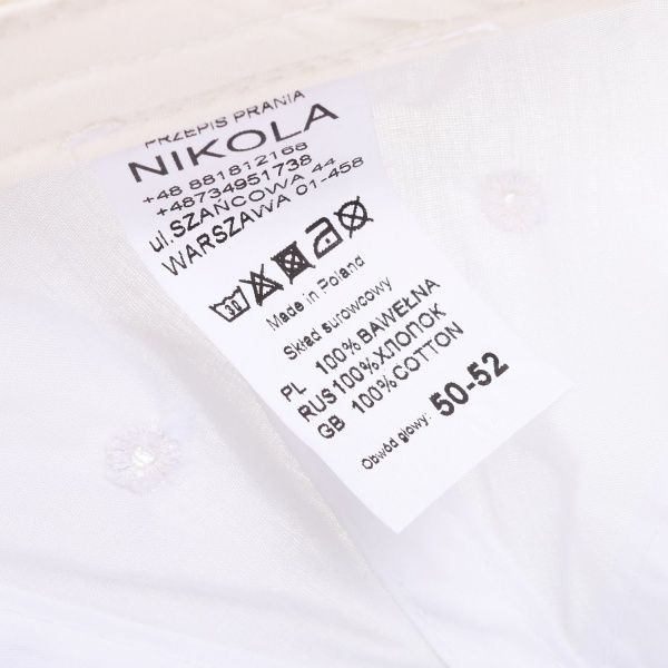 Кепка для девочек Pampona 21 L 02 р.50 золотой 