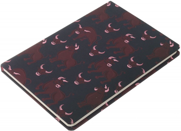 Блокнот Бык 21х14,5 см Mikirei