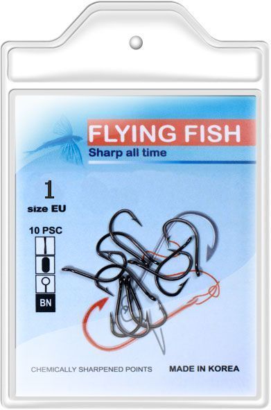 Гачок Flying Fish №1 20 г 10 шт. CS-215(01)