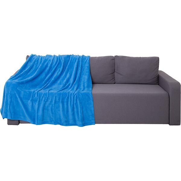 Плед мікрофібра Underprice сині озера 160x200 см