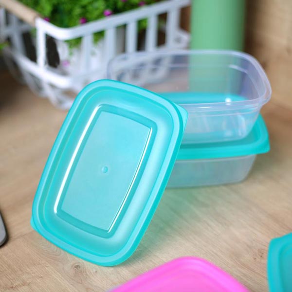 Набор контейнеров для пищевых продуктов Eat&Go 550 мл зелений 3 шт. UP! (Underprice)