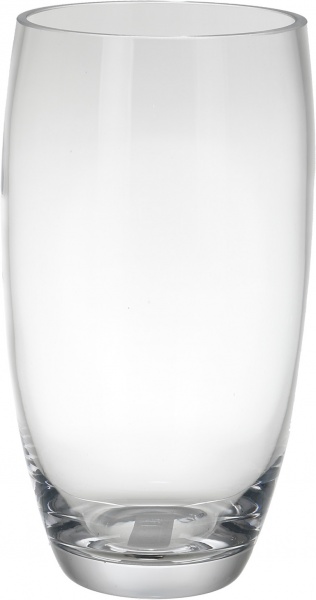 Ваза стеклянная Теамо 29 см прозрачный 