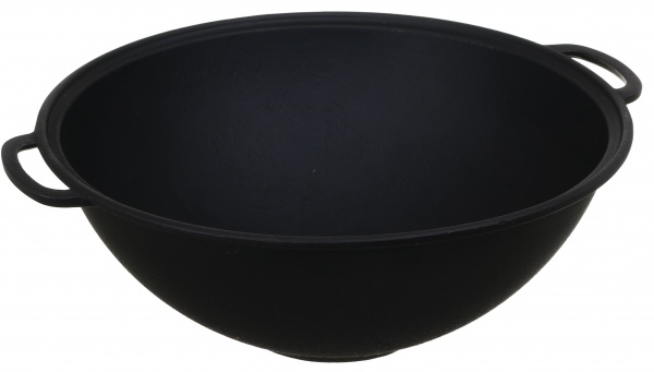 Казан ø400 мм 12 л узбецький WOK з кришкою-сковородою