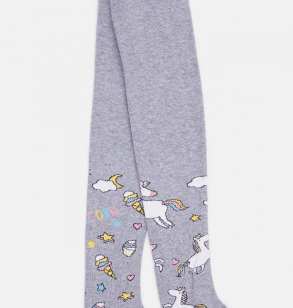 Колготки для девочек Wola W28.01N 230р.92-98 серый 