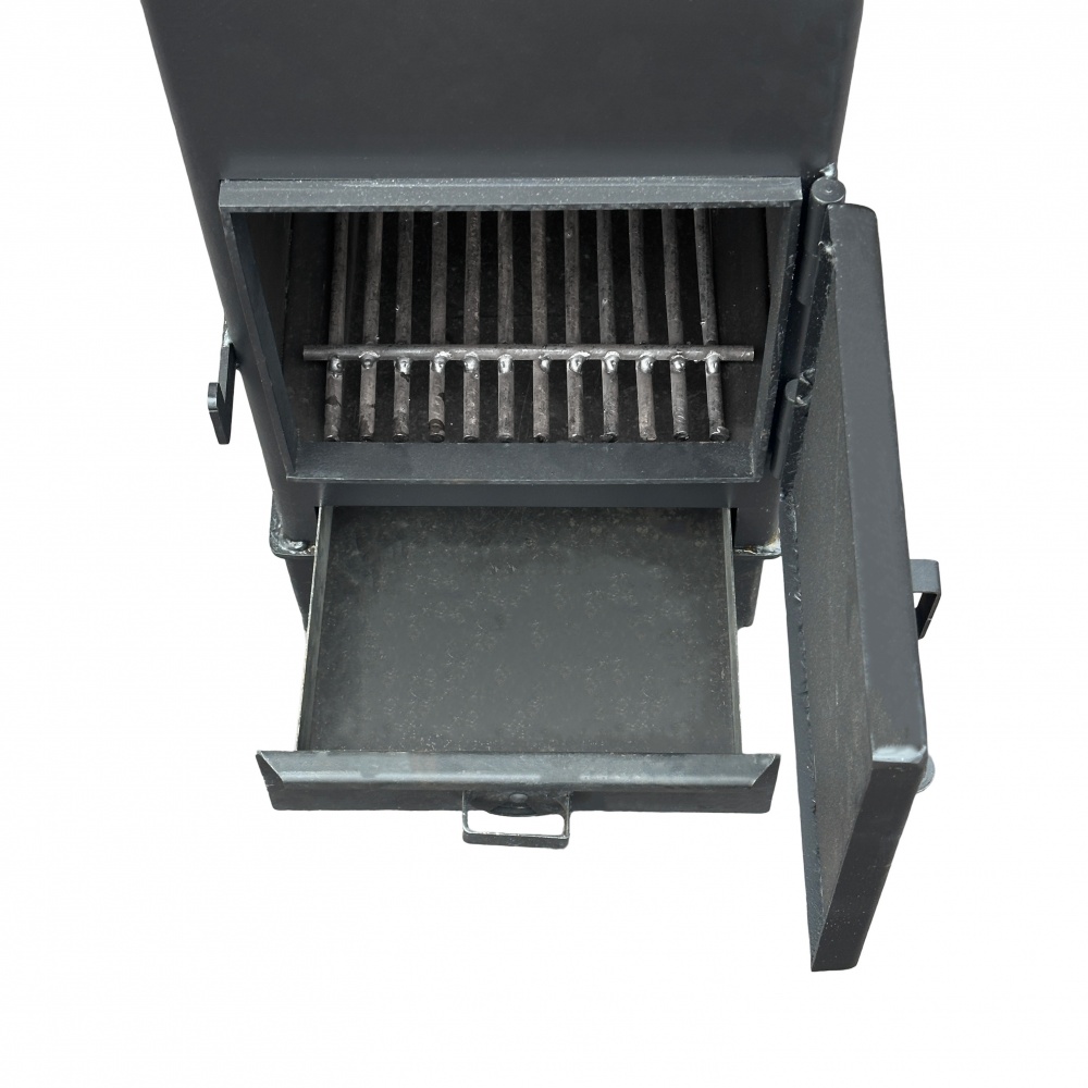 Буржуйка Metalzavod BP/6-ВС_D120 4 мм с оцинкованным дымоходом