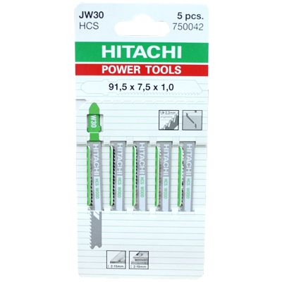 Пилка для електролобзика Hitachi JW30 5 шт.