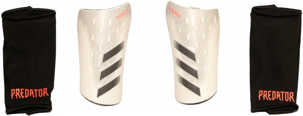 Щитки футбольные Adidas PRED SG LGE р. S красный GS4094