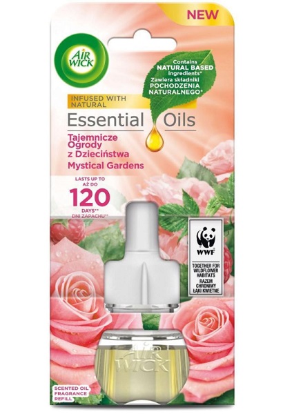 Змінний флакон до електричного ароматизатора повітря Air Wick Казковий Сад 19 мл