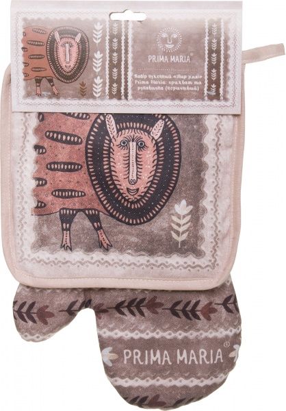 Набір кухонний Мир землі коричневий Prima Maria 