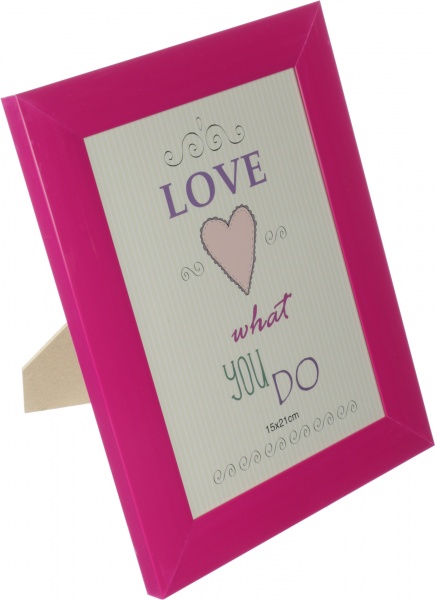 Рамка для фото Color BS-30-rose 1 фото 15x21 см рожевий 