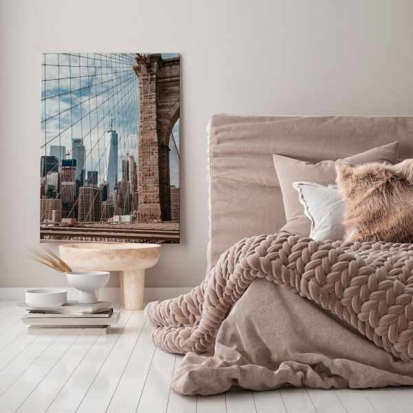 Картина на холсте Бруклинский мост 50x70 см WS Holst 14082219,2 
