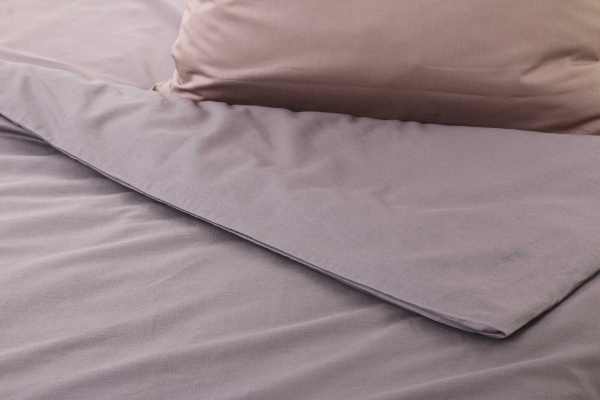 Підковдра 160x220 см тауп Моно 