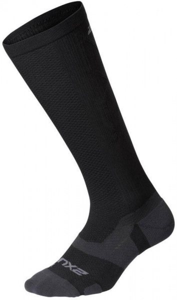 Носки 2XU Vectr L.Cush Full Length Socks р.L1 (икра 36-40 см) UA5155e_BLK/TTM р.42-46 черный