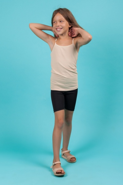 Майка для девочек GABBI р.152 бежевый 12498 