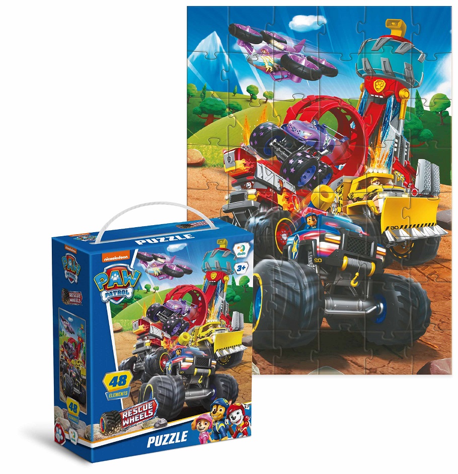 Пазл DoDo на 48 элементов Paw Patrol. Rescue Wheels 200524