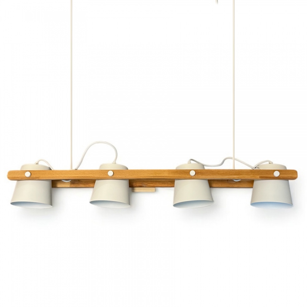 Люстра підвісна LIGHT SET VOLOSHKA RL 4x12 Вт GX53 білий