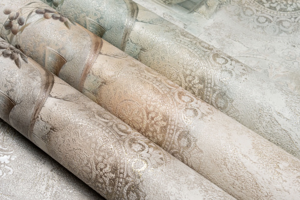 Обои виниловые на бумажной основе Славянские обои Expromt Греция 9136-02 0,53x10,05 м