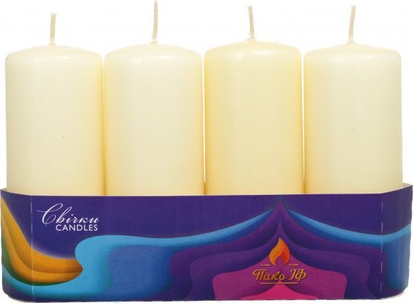 Набор свечей ванильных 10 см