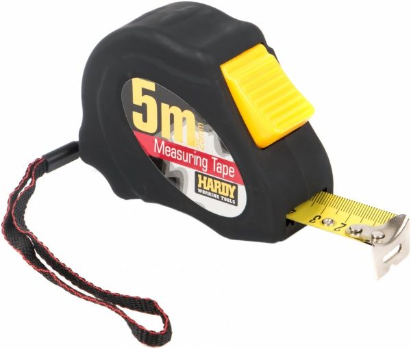 Рулетка Hardy 0700-442505 5м x25мм