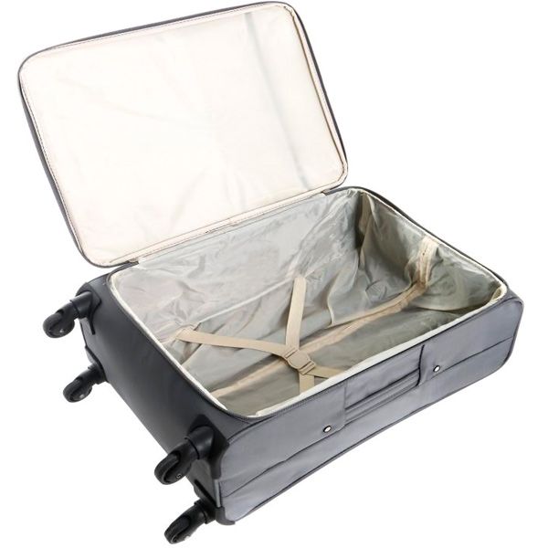 Чемодан 1124NC 71x46x22 см Underprice серый