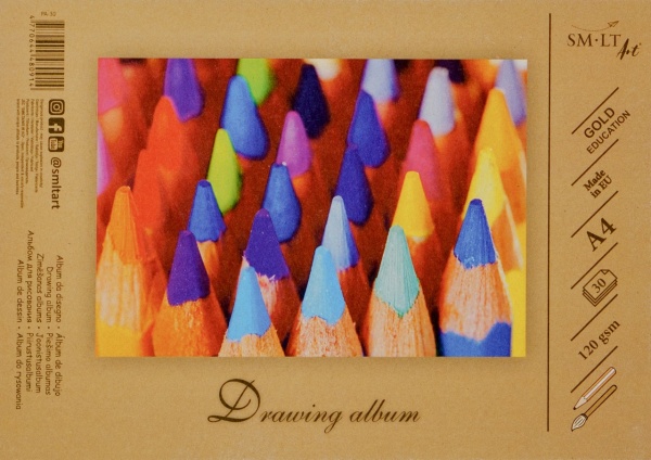 Склейка для экскизов Smiltainis А4 PA-30 