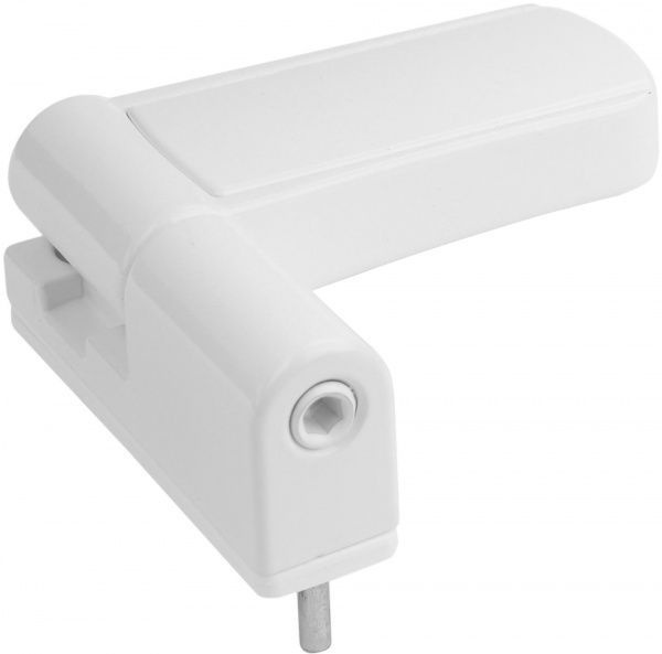 Петля для металлопластиковых окон  Pavo 120 кг 110x120x15 мм белый