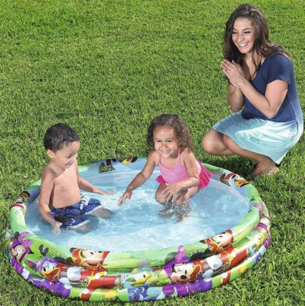 Басейн Intex 91007 дитячий круглий, 3 кільця, 122-25 см.